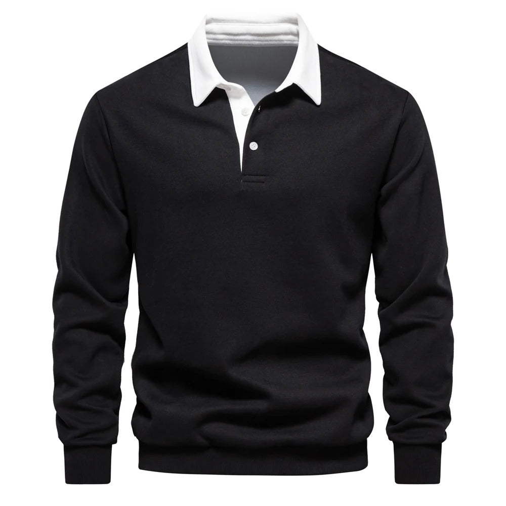 Olivier long sleeve polo