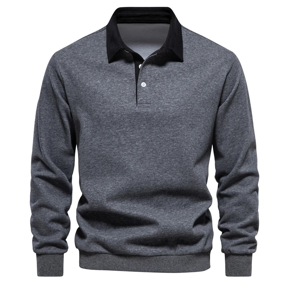 Olivier long sleeve polo