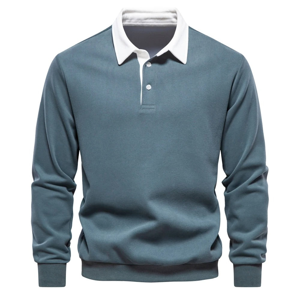 Olivier long sleeve polo