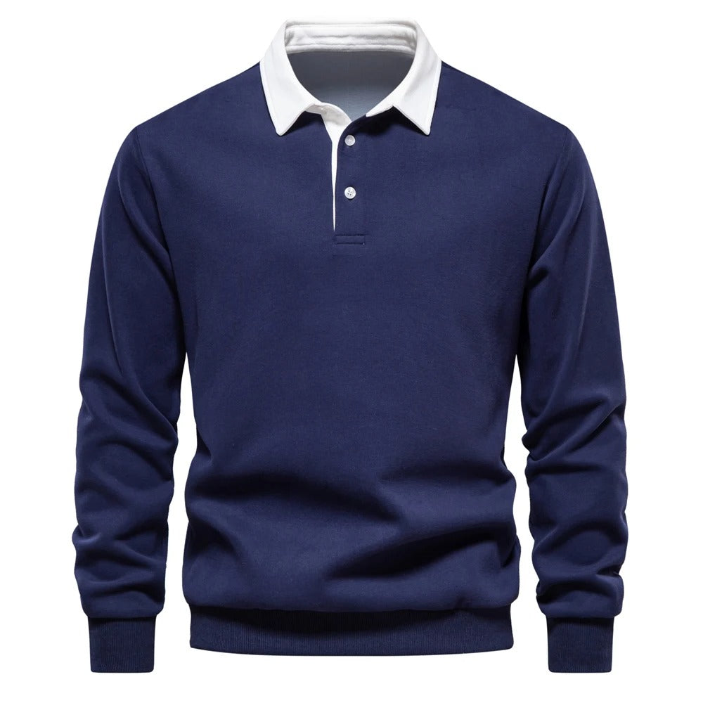 Olivier long sleeve polo