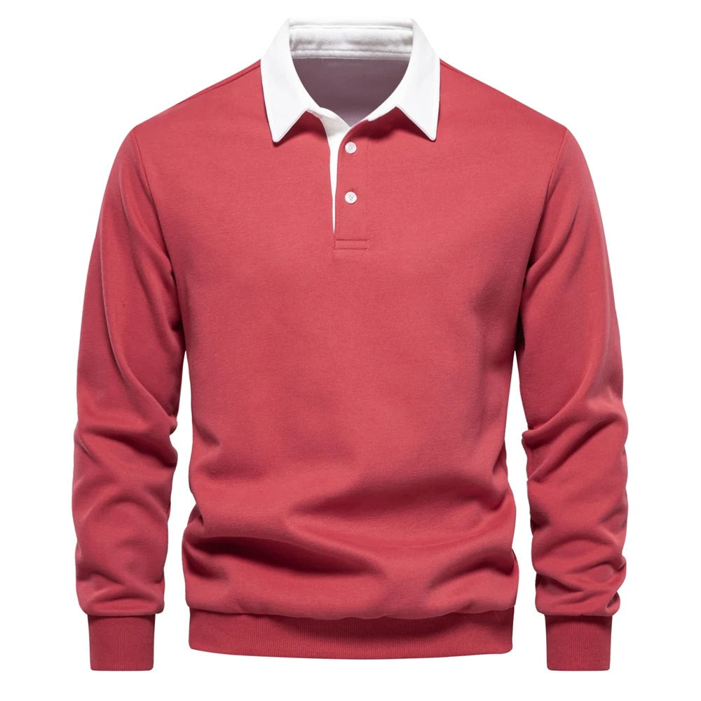 Olivier long sleeve polo